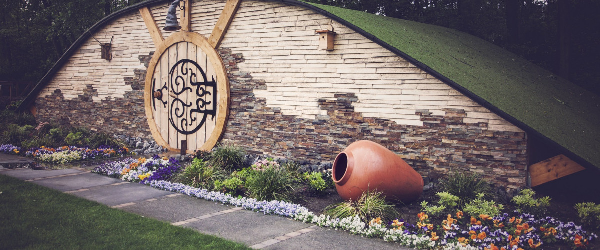 De hobbitsauna van Thermen Holiday 